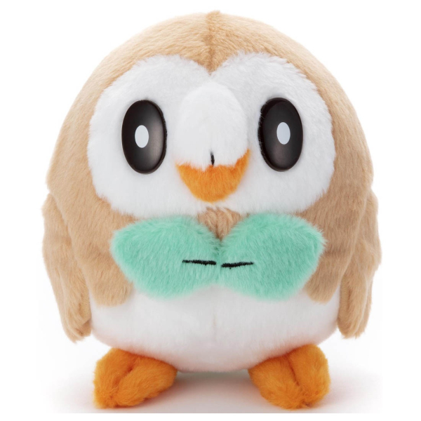 Officiële Pokemon knuffel Rowlet i choose you +/- 15cm Takara tomy